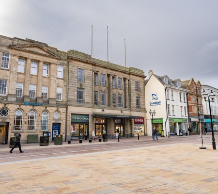 Guildhall Shopping Centre in Stafford