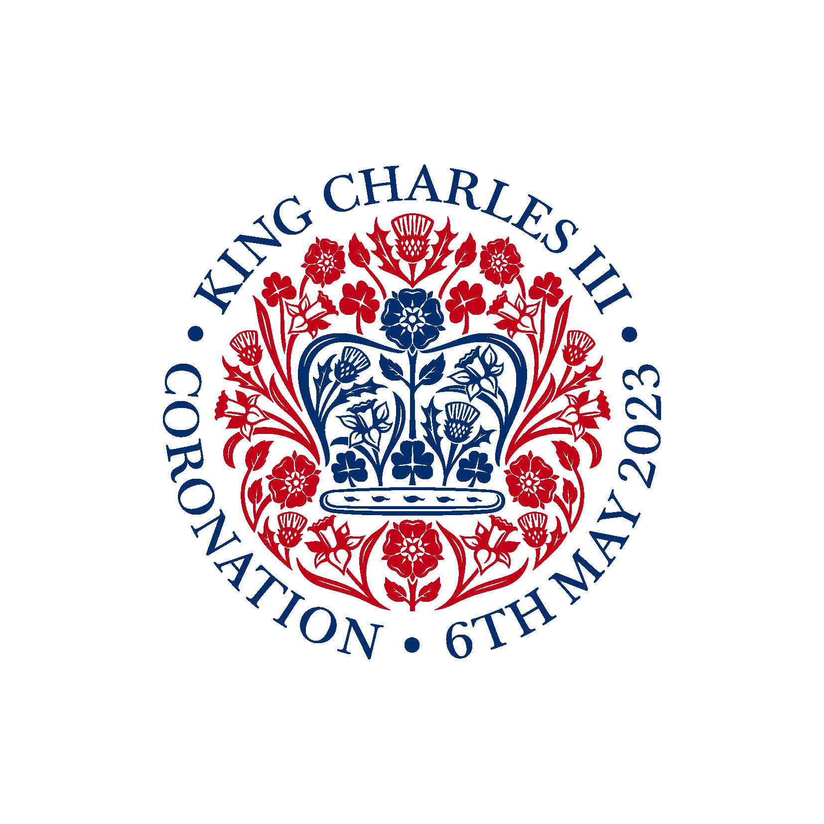 King Charles III Royal Crest