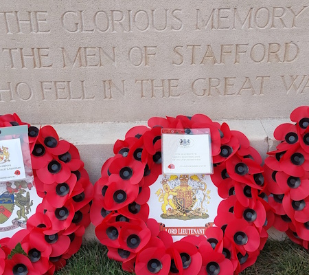 poppy wreaths