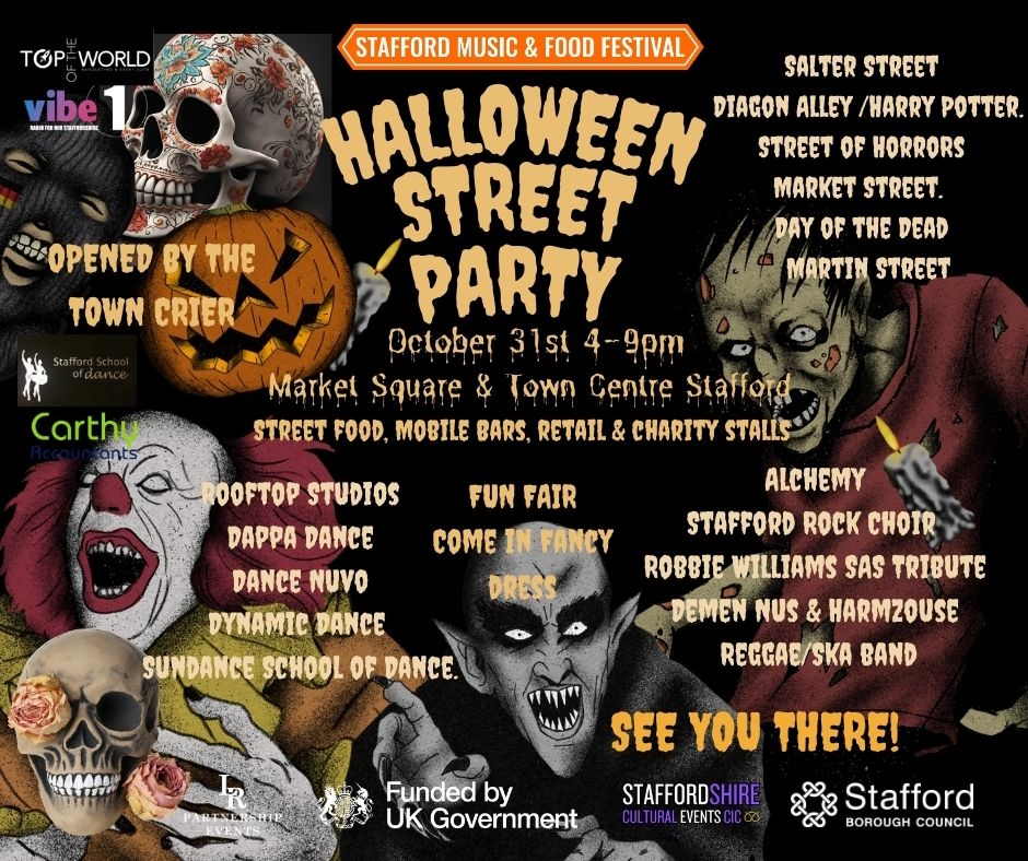 Stafford Music and Food Festival - Halloween