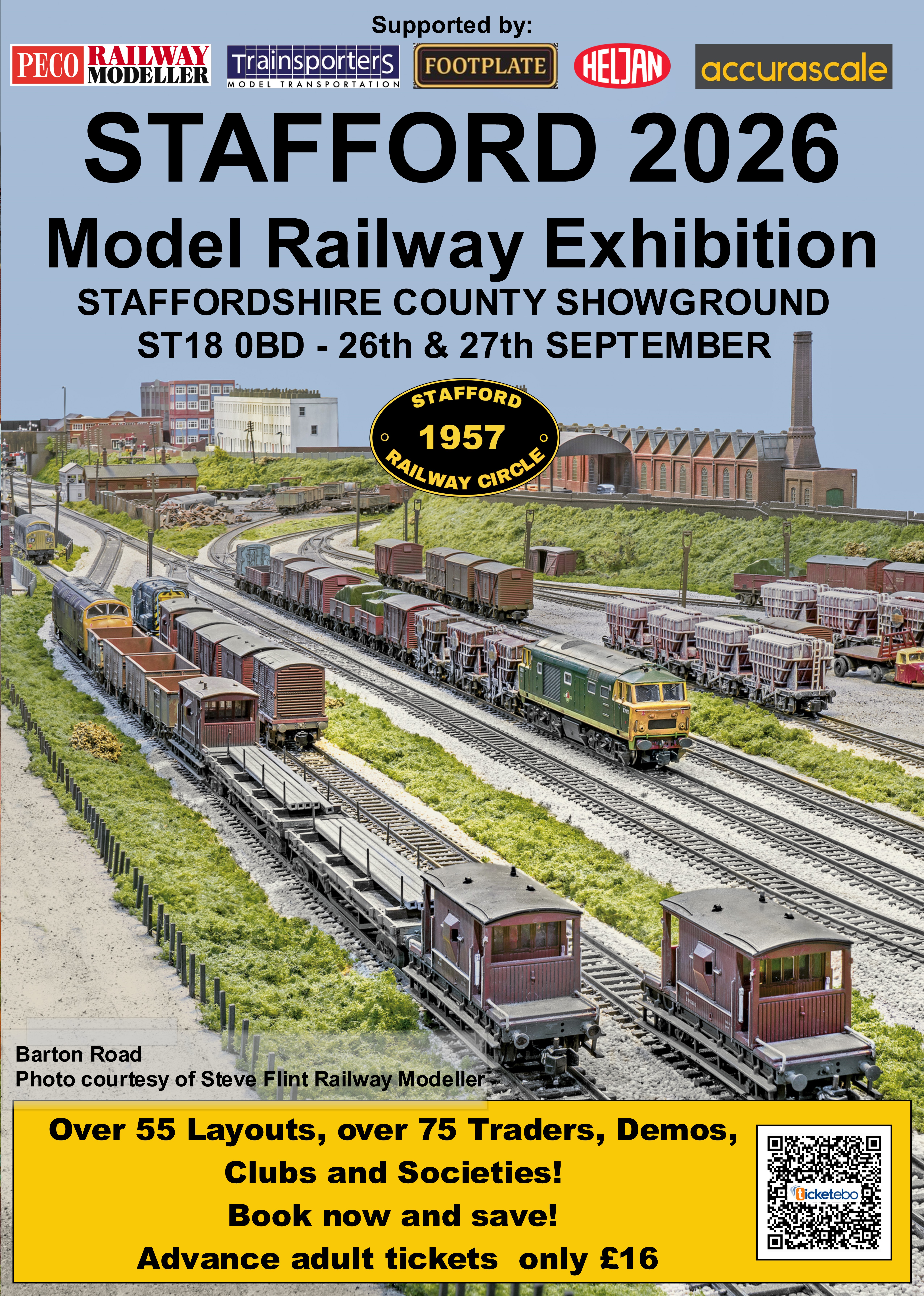Stafford 2026 Model Railway Exhibition